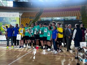 Premiazione del 31^ Trofeo Volley Scuola- Acea 2* classificati categoria Open Maschile